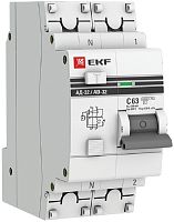 Автомат дифференциального тока АВДТ EKF PROxima АД-32 2п 63А 300мА 4,5кА C тип AC картинка